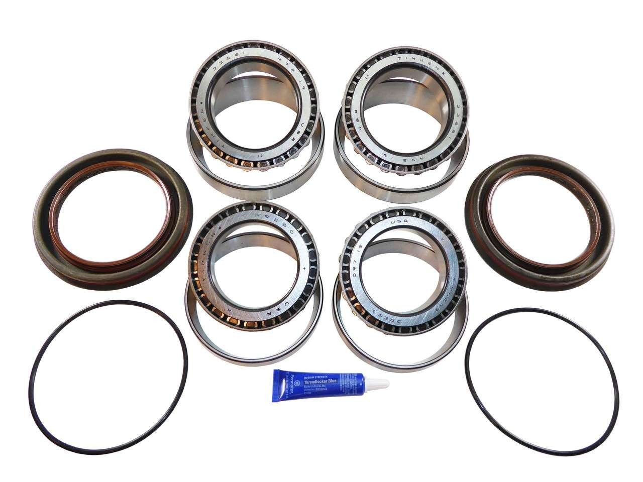 QK8366 Rear Wheel Bearing Kit for 99-up F450, F550 Dana 80 or S110, 08-18 Ram S111 Torque King 4x4