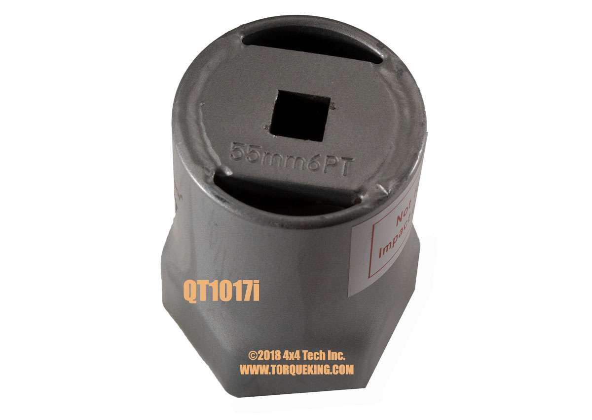 QT1017i 54mm/55mm Hex Spindle Nut Socket