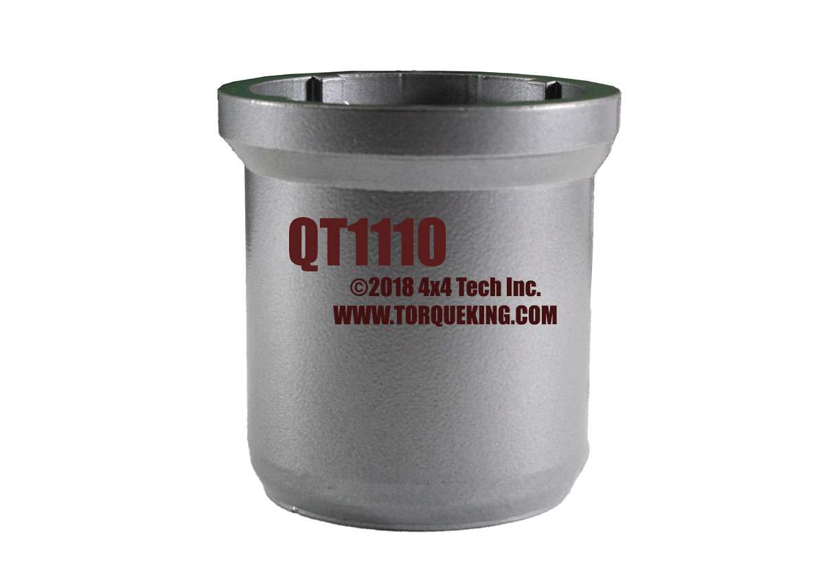 QT1110 USA Made 4 Lug Spindle Nut Socket Dana 50, Dana 60 Front Axles Torque King 4x4