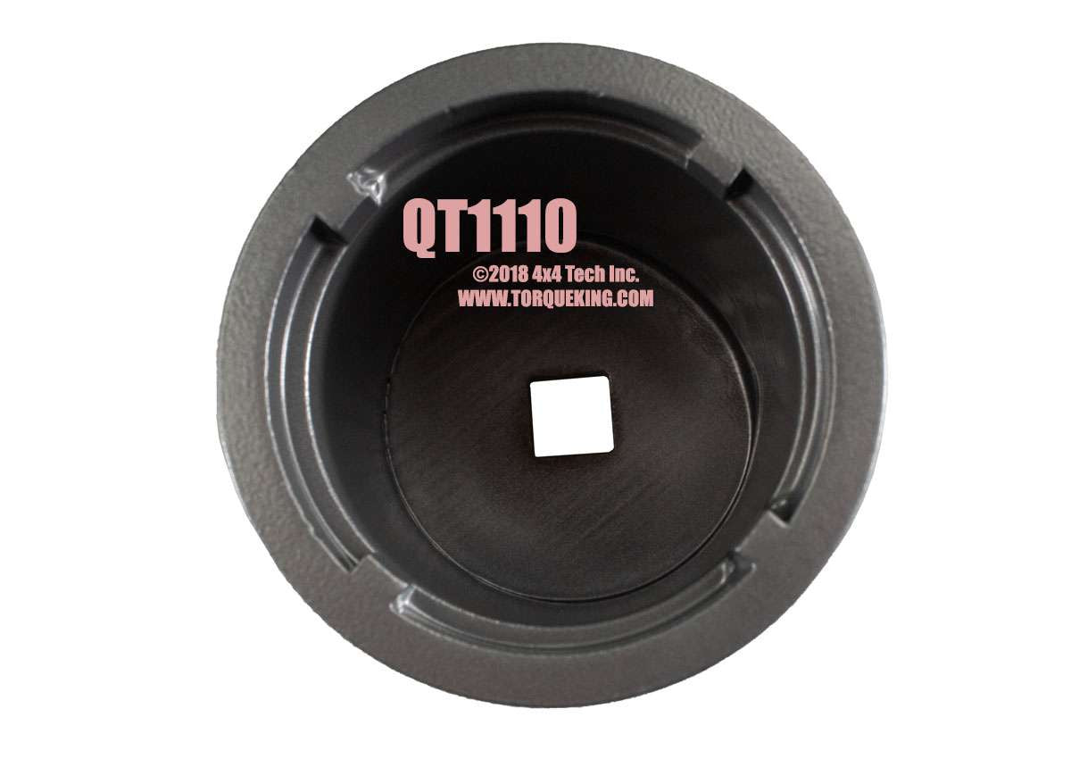 QT1110 USA Made 4 Lug Spindle Nut Socket Dana 50, Dana 60 Front Axles Torque King 4x4