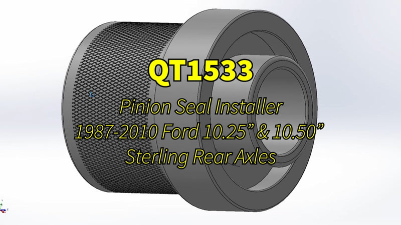 QT1533 Ford Sterling 10.25" & 10.5" Pinion Seal Installer Demo