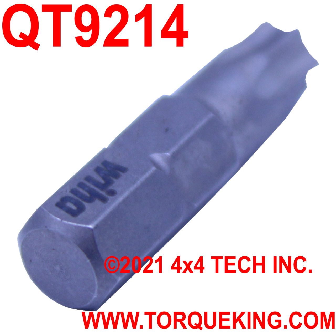 QT9214 T30 Torx Bit Torque King 4x4