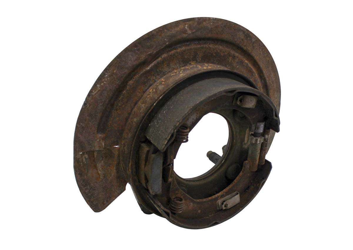 QU10895U Used Rear Parking Brake/Backing Plate 2001-2002 Ram 2500, Ram 3500 Torque King 4x4