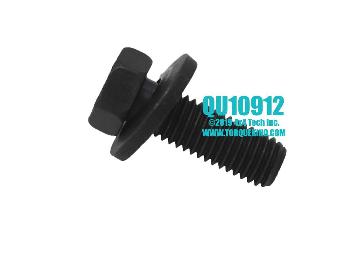 QU10912 Hardened Metric Mounting Bolt with Washer for 1994-2002 Ram Torque King 4x4