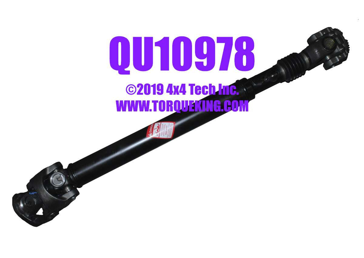 QU10978 Premium Heavy-Duty Front Constant Velocity Driveshaft