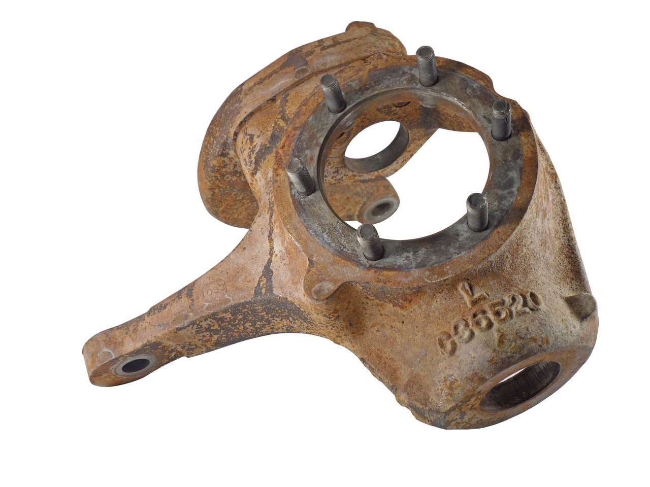 QU11361U Used Left Steering Knuckle with Steering Arm for 1972-1974 W100 Torque King 4x4