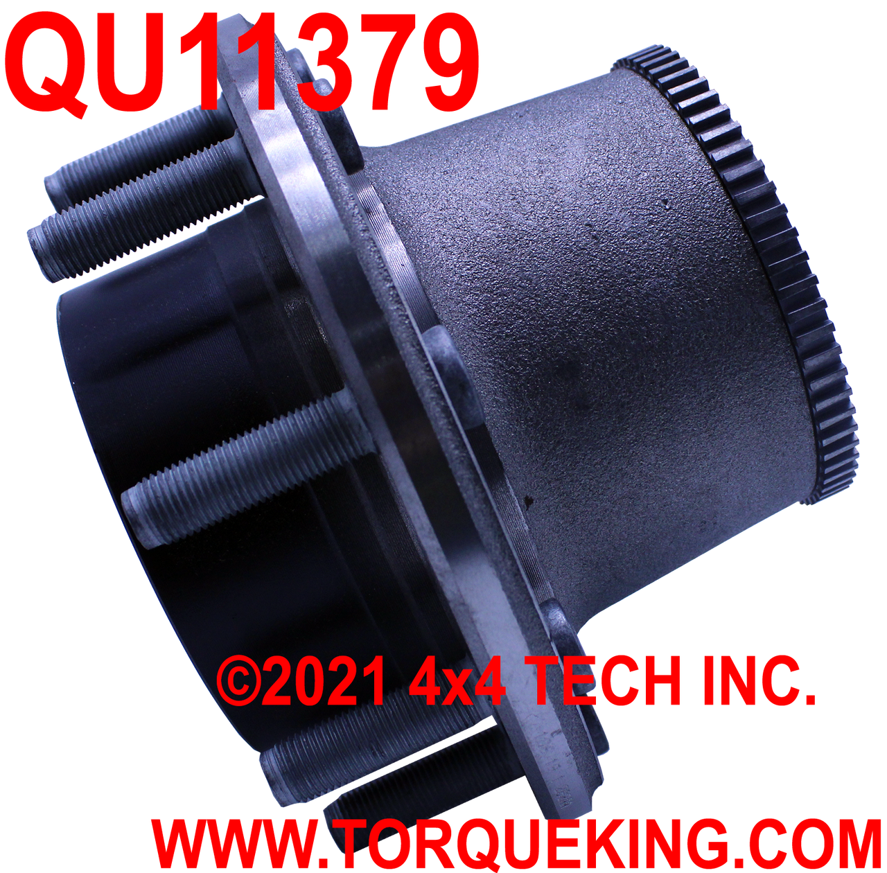 QU11379 Rear Wheel Hub for 2012-2018 Ram 2500, Ram 3500 SRW Torque King 4x4