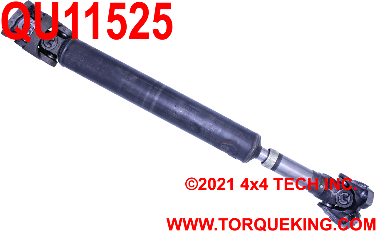 QU11525 New Complete Front CV Driveshaft for Ram 4500, 5500 with G56 Manual Trans Torque King 4x4