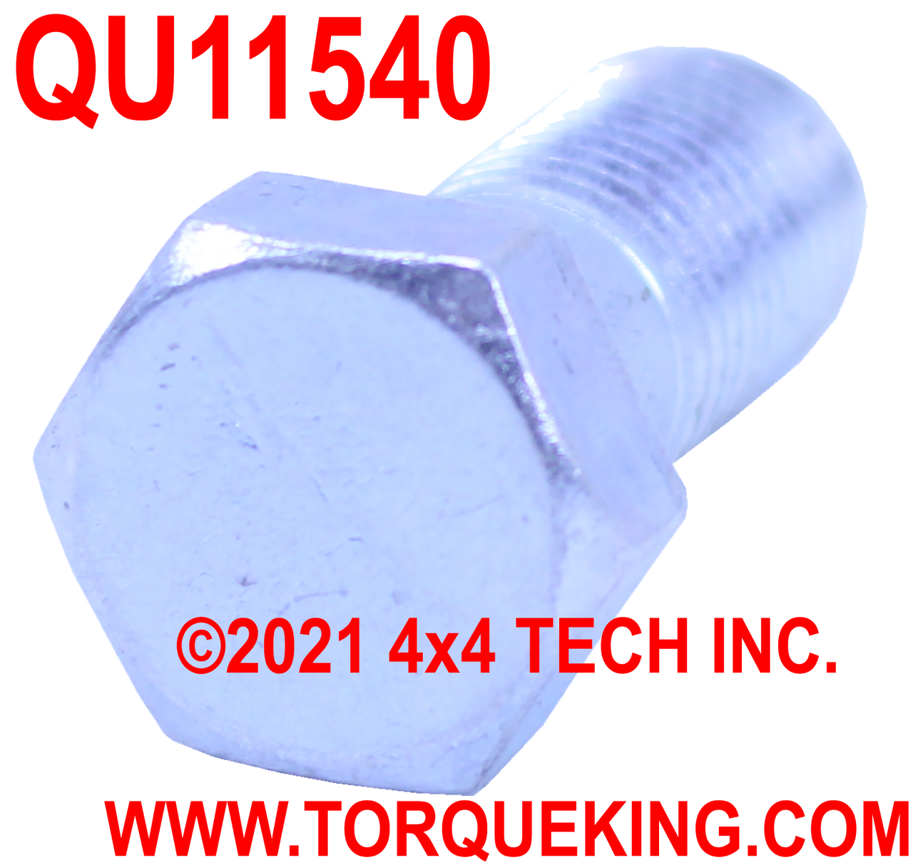 QU11540 7/16" Front Brake Caliper Banjo Bolt for most 74-89 Dodge W-Series Trucks Torque King 4x4