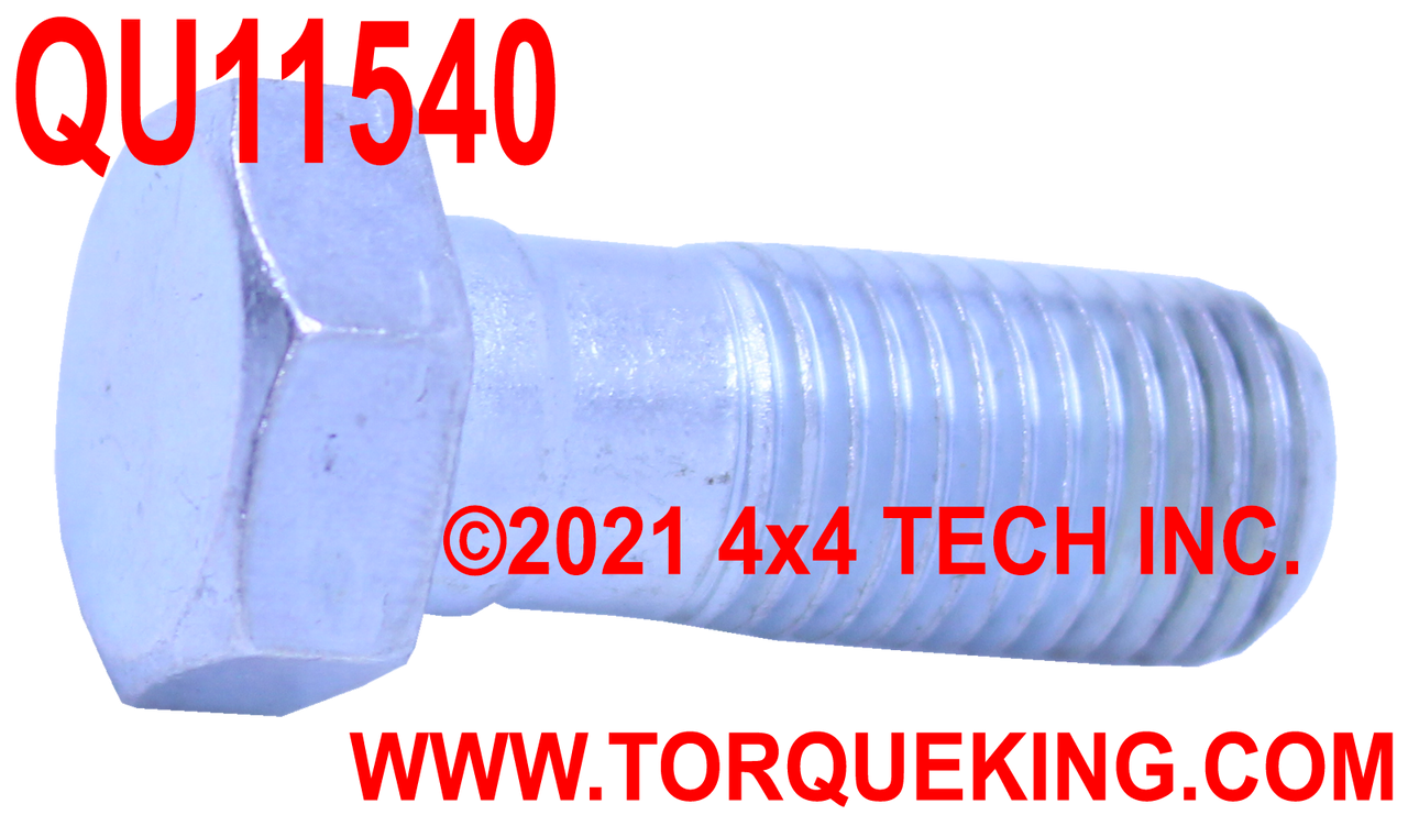 QU11540 7/16" Front Brake Caliper Banjo Bolt for most 74-89 Dodge W-Series Trucks Torque King 4x4