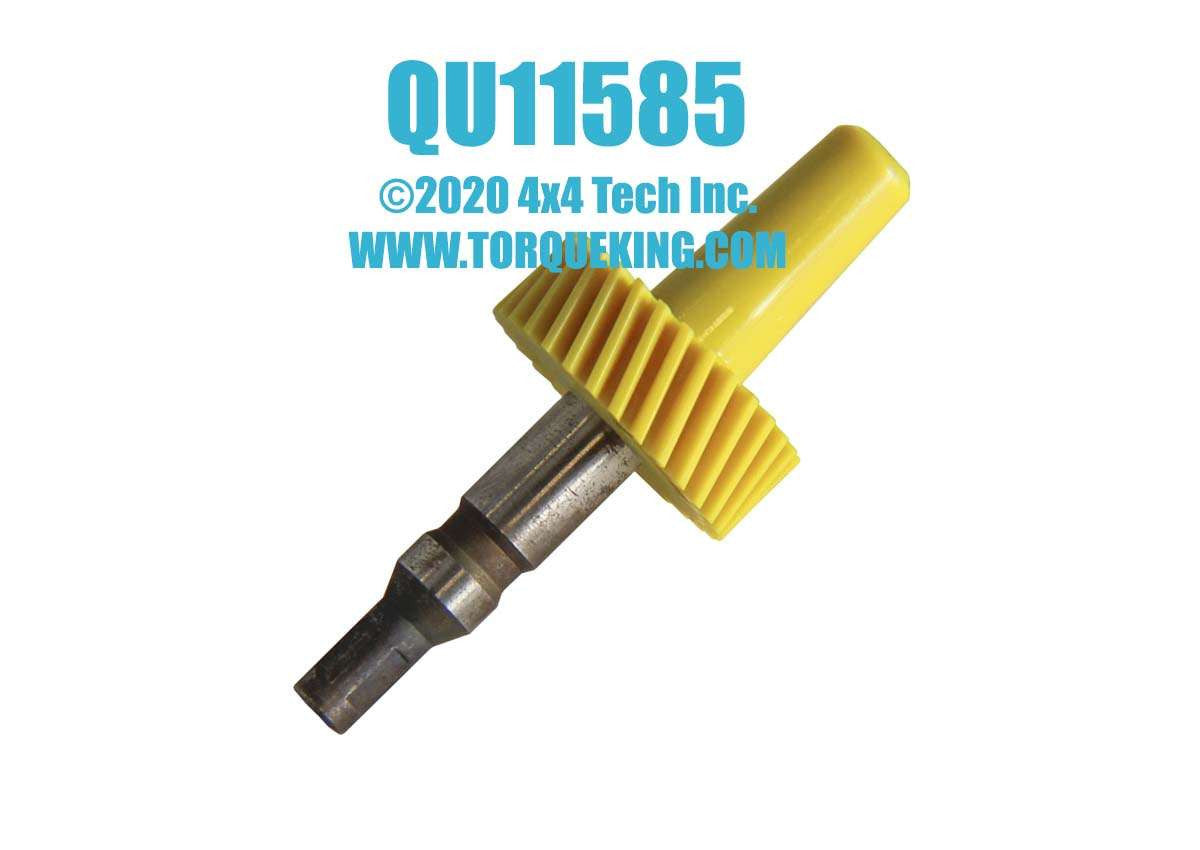 QU11585 30 Tooth Speedo Driven Gear and Shaft Torque King 4x4