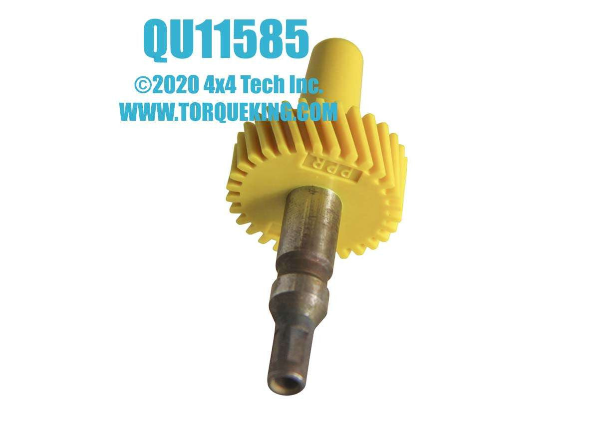 QU11585 30 Tooth Speedo Driven Gear and Shaft Torque King 4x4