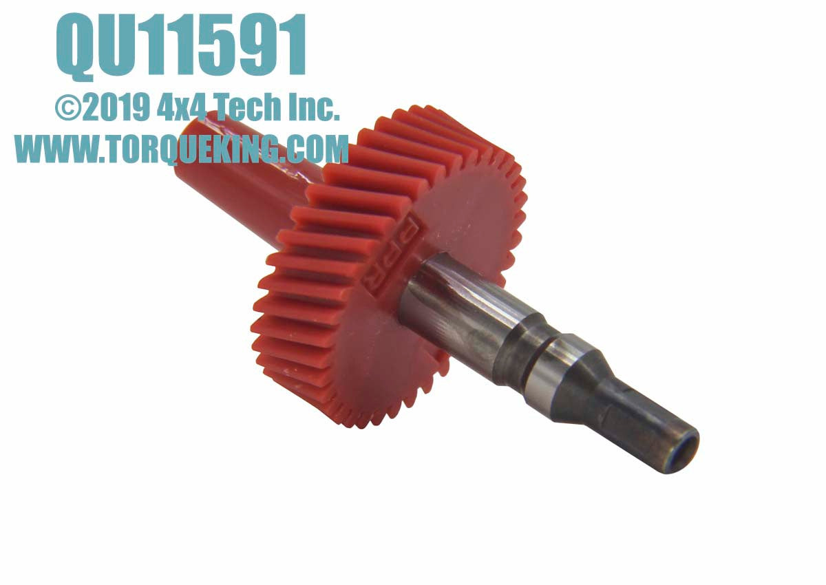 QU11591 36 Tooth Speedometer Driven Gear & Shaft Torque King 4x4