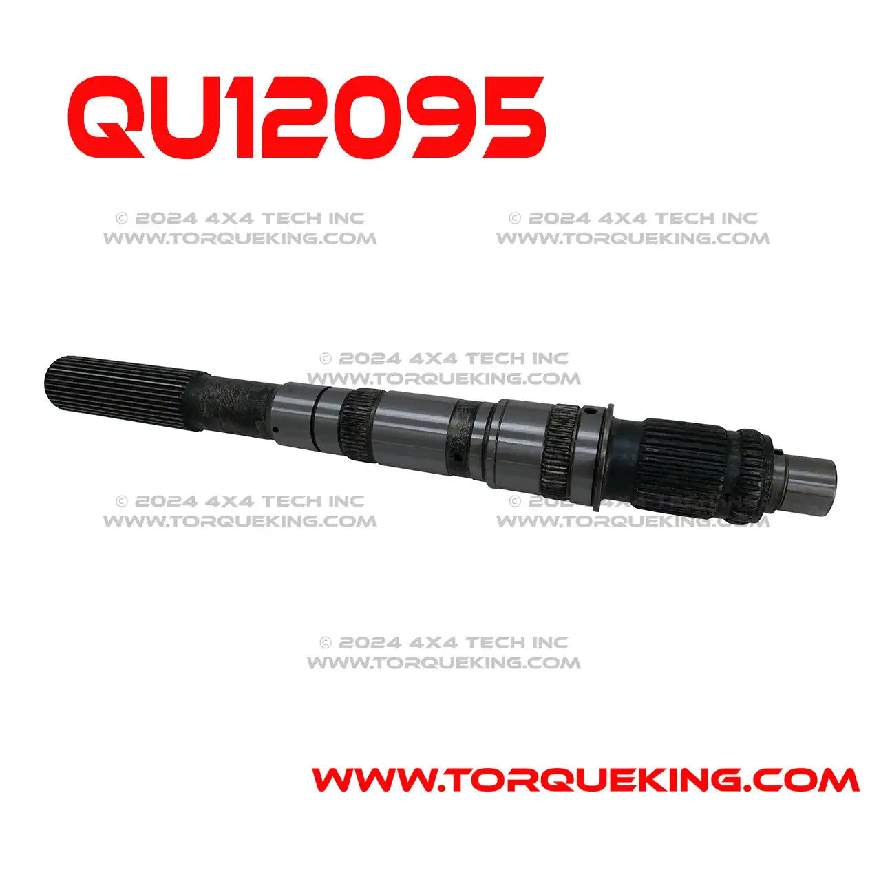 QU12095 Transfer Case Mainshaft for RAM 2500, RAM 3500 w/ BW4446, BW4447