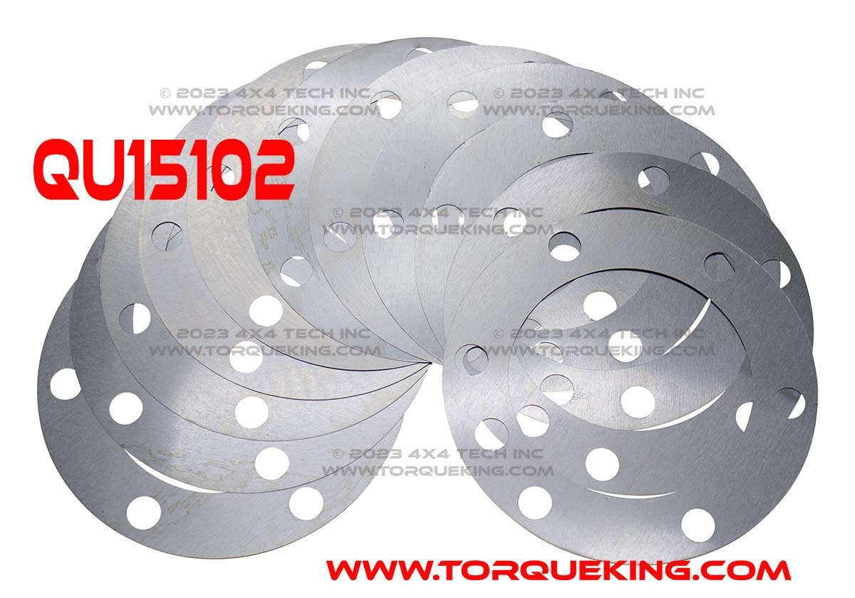 QU15102 CJ Rear Wheel Shim Set Torque King 4x4