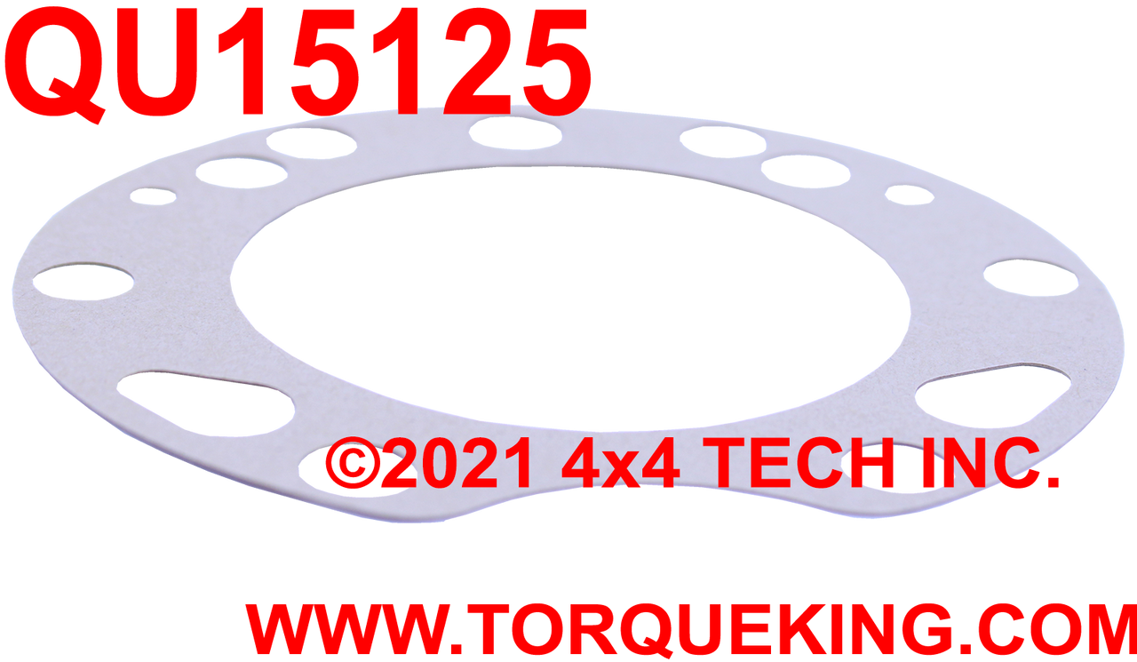 QU15125 Rear D44 6 Bolt Gasket Torque King 4x4