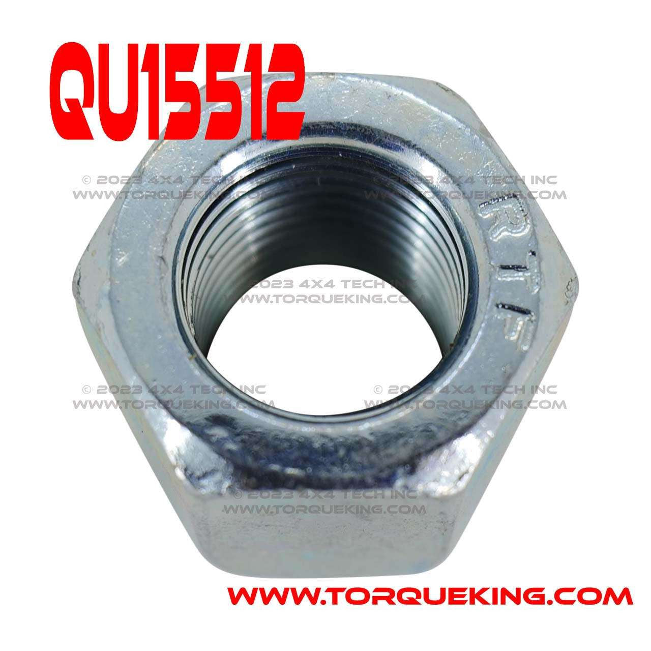 QU15512 Roxor Front or Rear Axle U-Bolt Nut Torque King 4x4