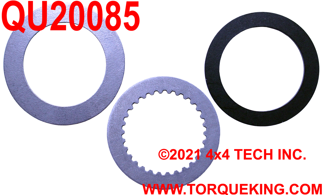 QU20085 3 Piece, 30 Spline Axle Shaft Thrust Washer Ford Dana 50IFS, 60 Torque King 4x4