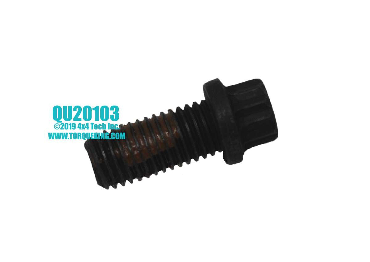 QU20103 12 Point, Flange Head Metric Hardened Driveshaft Bolt for Ford Torque King 4x4