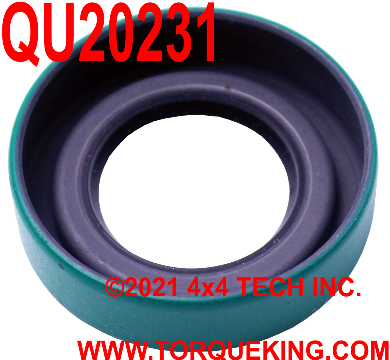 QU20231 King Pin Bearing Seal for 1966-1971 Ford Bronco and F100 Torque King 4x4