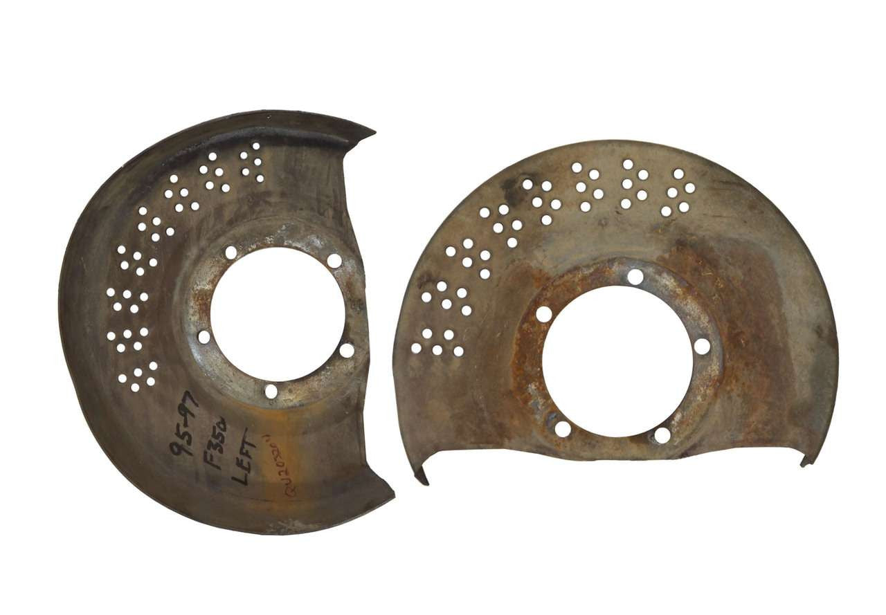 QU20320U 1995-1997 Ford F350 Used Left Dana 60 Brake Shield Torque King 4x4