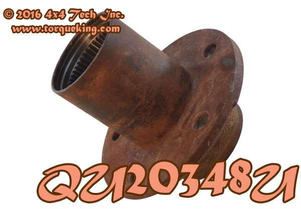 QU20348U USED Splined Front Disc Brake Wheel Hub Torque King 4x4