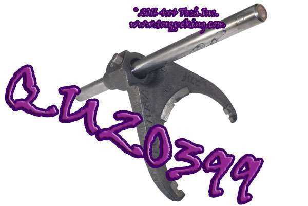 QU20399 NTO Bare Mode Shift Fork and Rail for Ford NV271F & NV273F Torque King 4x4