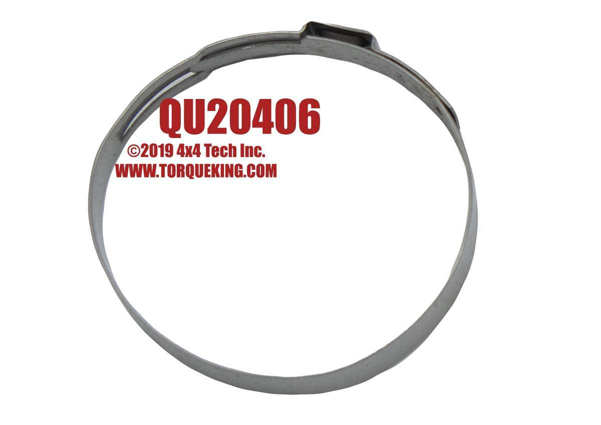 QU20406 Slip Joint Boot Clamp, Large End for 1986-1997 Ford Fine Spline Slip Joints Torque King 4x4