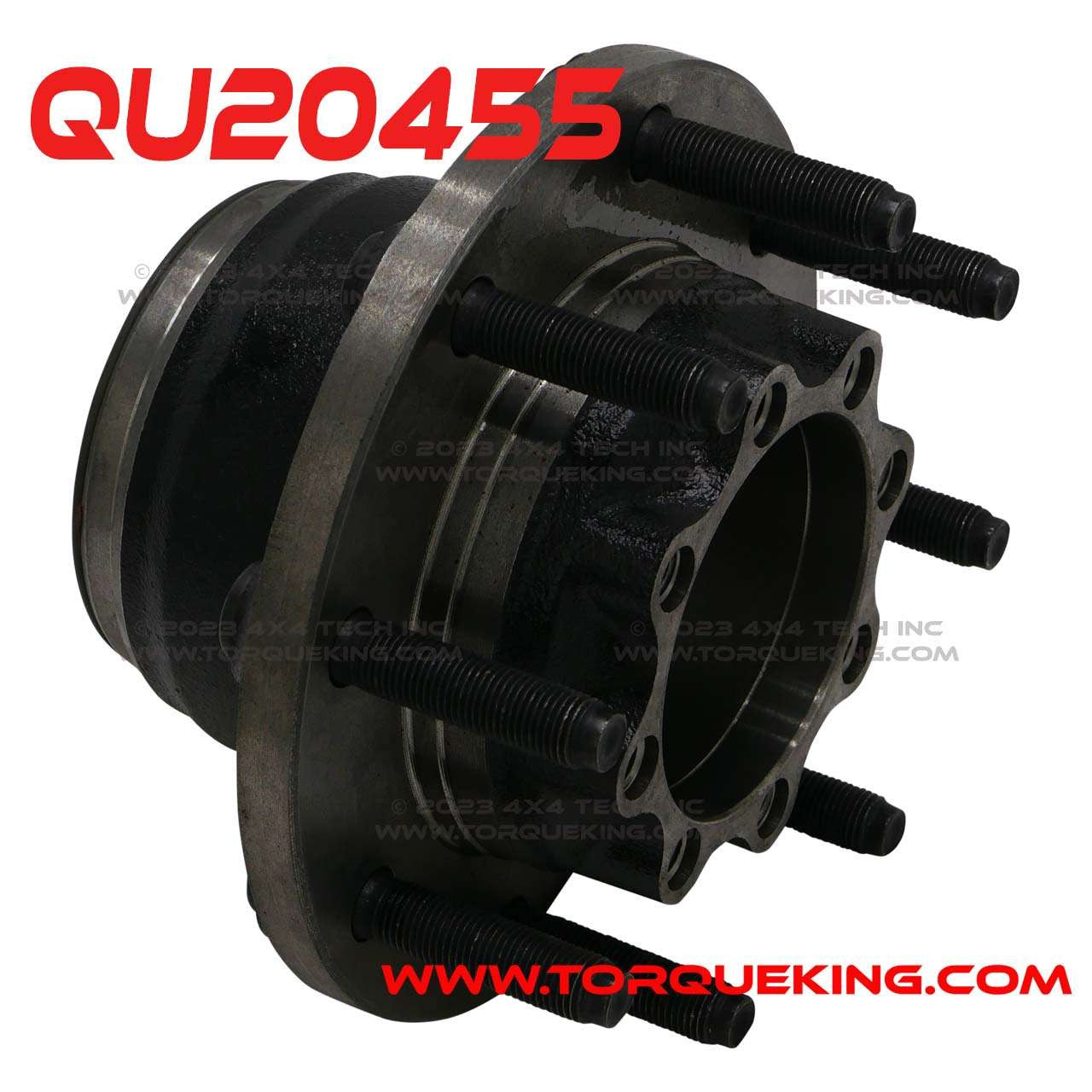 QU20455 Rear Wheel Hub for 2005-2010 Ford Sterling 10.5" SRW Rear Axles Torque King 4x4
