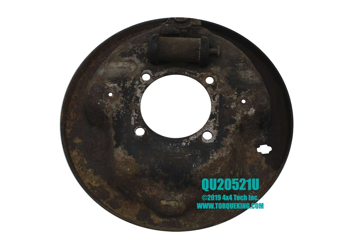 QU20521U Used Right Rear Brake Backing or Mounting Plate Torque King 4x4
