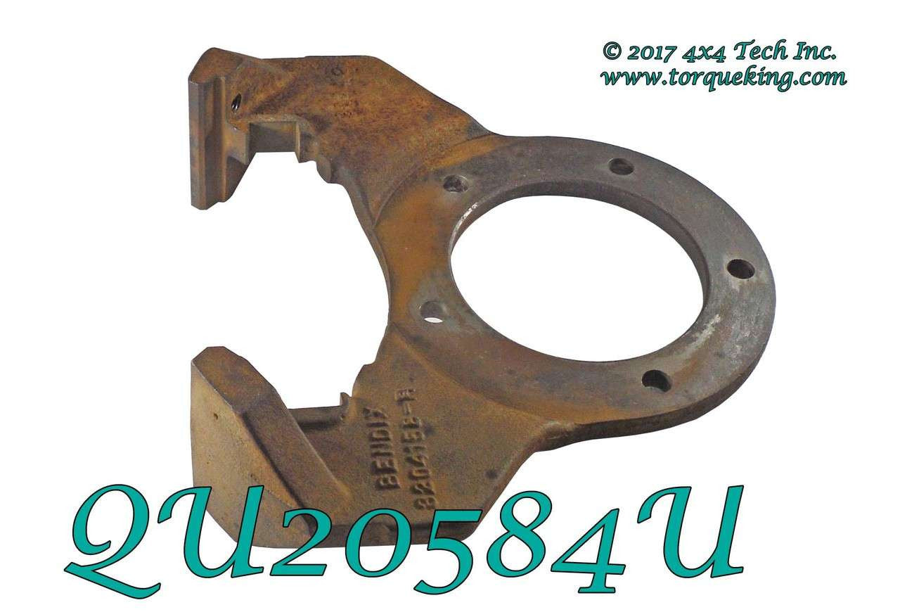 QU20584U Used Right Front Brake Caliper Anchor Plate for 76-79 Ford Dana 44 Torque King 4x4