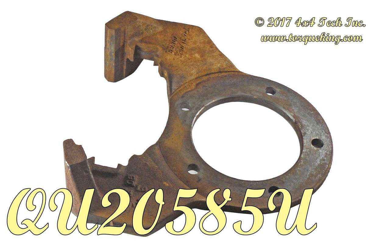 QU20585U Used Left Front Brake Caliper Anchor Plate for 76-79 Ford Dana 44 Torque King 4x4