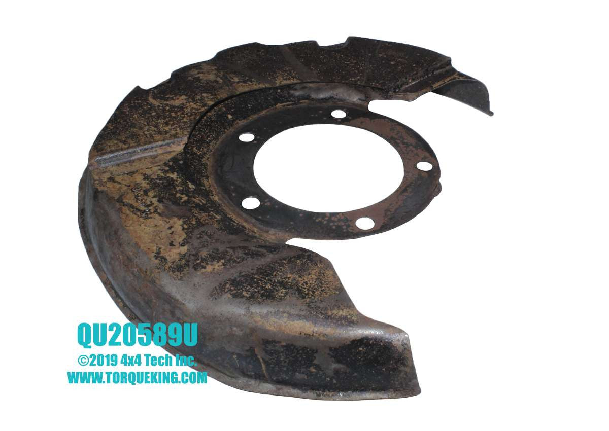 QU20589U Used Right Disc Brake Shield for 1976-1979 F-100 & F-150, 1978-1979 Bronco Torque King 4x4