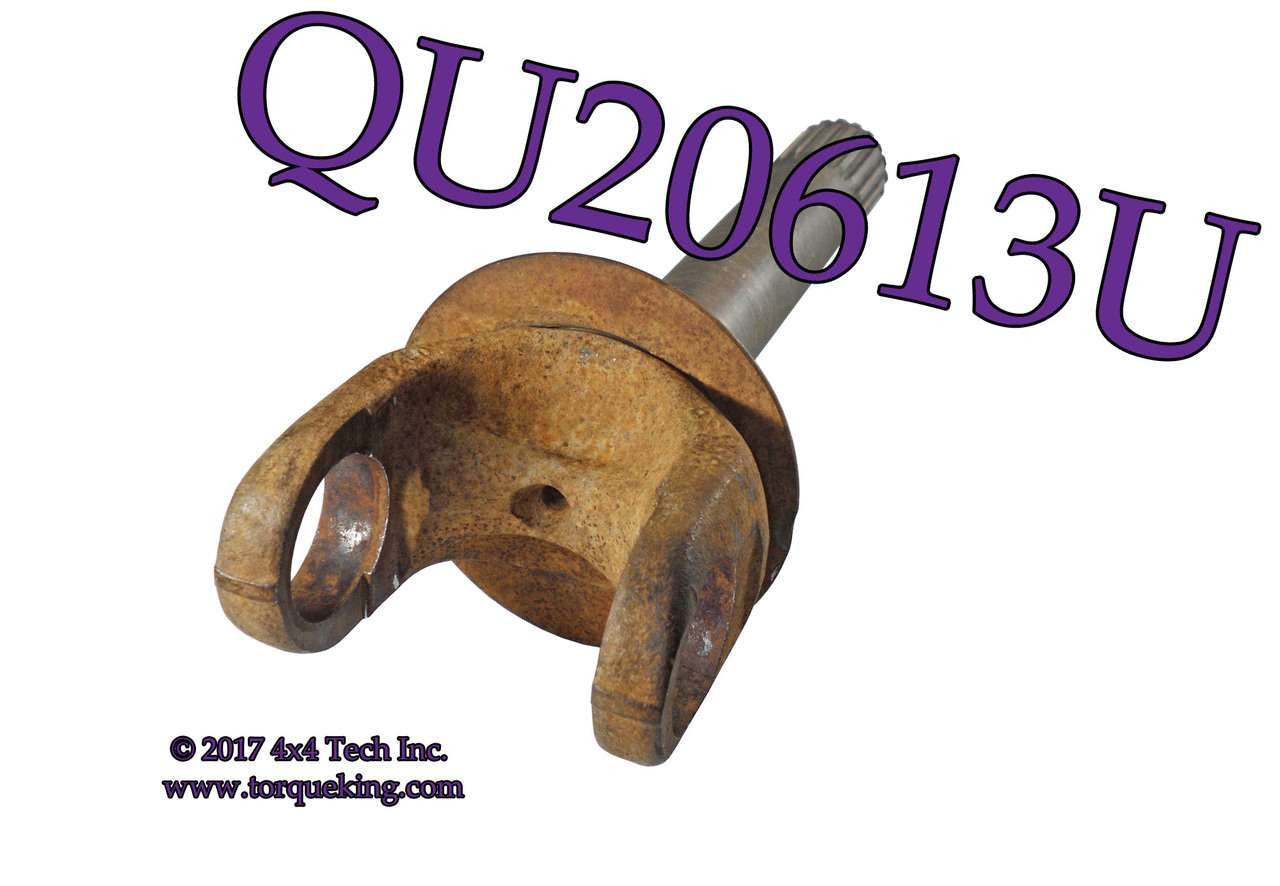 QU20613U Used 19 Spline Outer Front Axle Shaft with 1 Snap Ring Groove