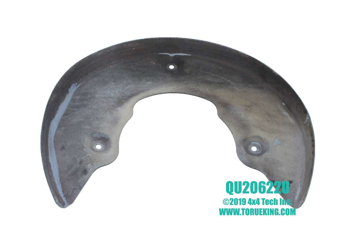 QU20622U Used Left or Right Brake Shield for Dana 28IFS & Dana 35IFS Torque King 4x4