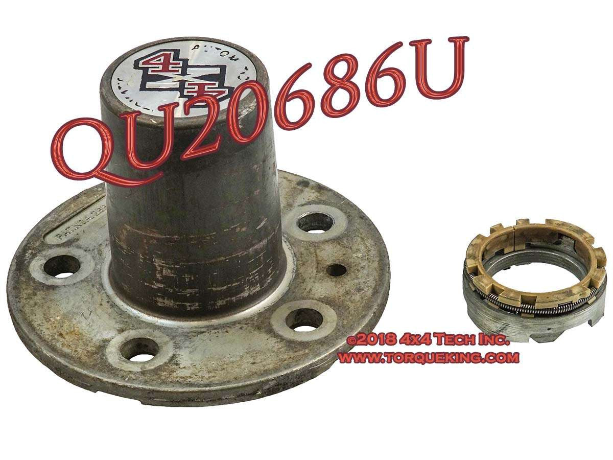 QU20686U Used Auto Hub for Dana 35 IFS in 90-94 Explorer & Ranger Torque King 4x4