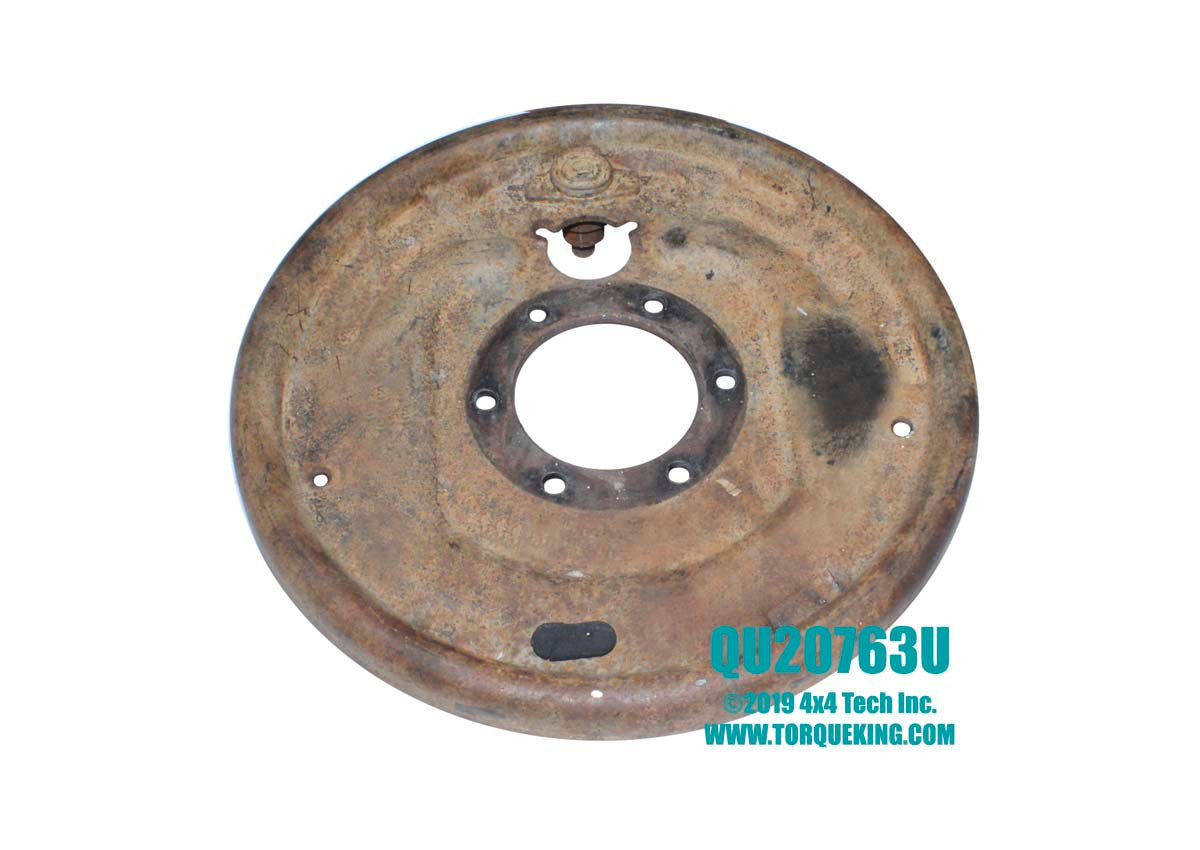 QU20763U Used 11x2" Left Brake Plate Torque King 4x4