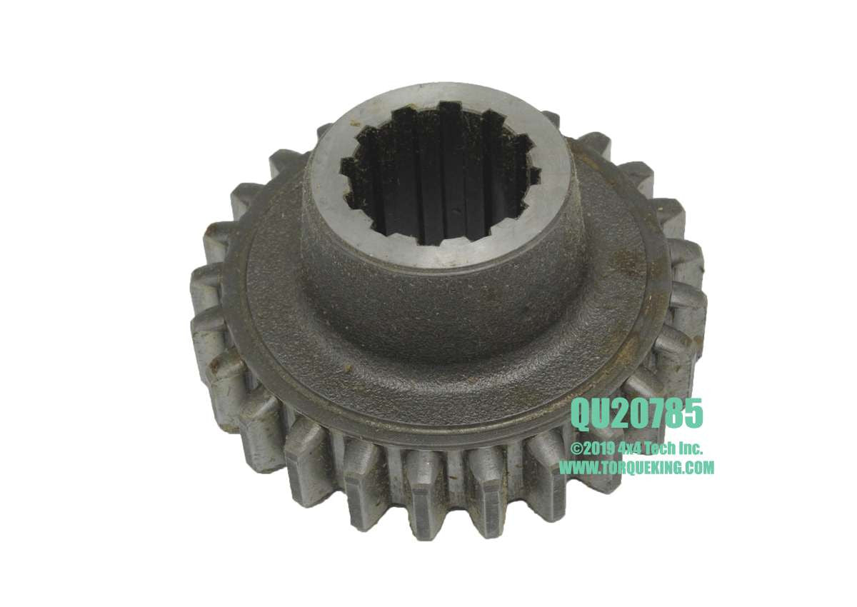 QU20785 NOS Dana 24 25 Tooth Countershaft Low Gear, 12 Internal Splines Torque King 4x4