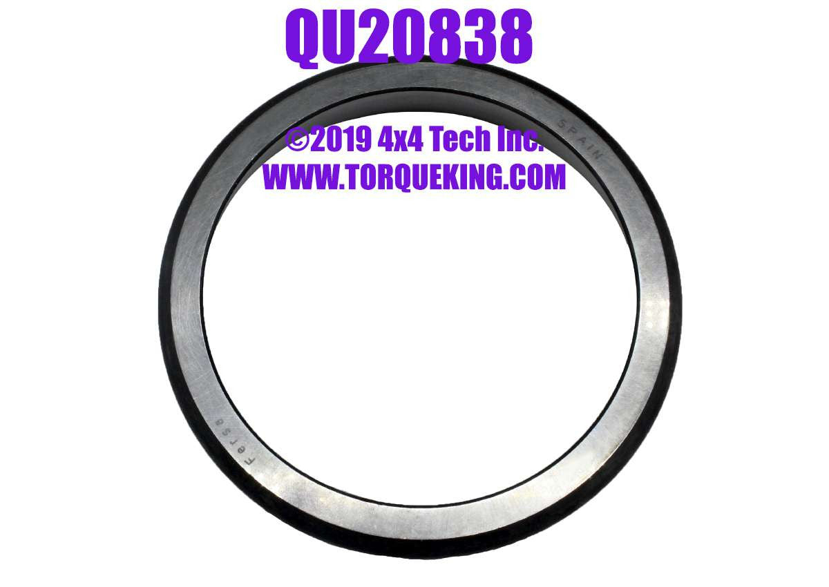 QU20838 TimkenÂ® Rear Bearing Cup for Ford M275 and GM S110 Torque King 4x4