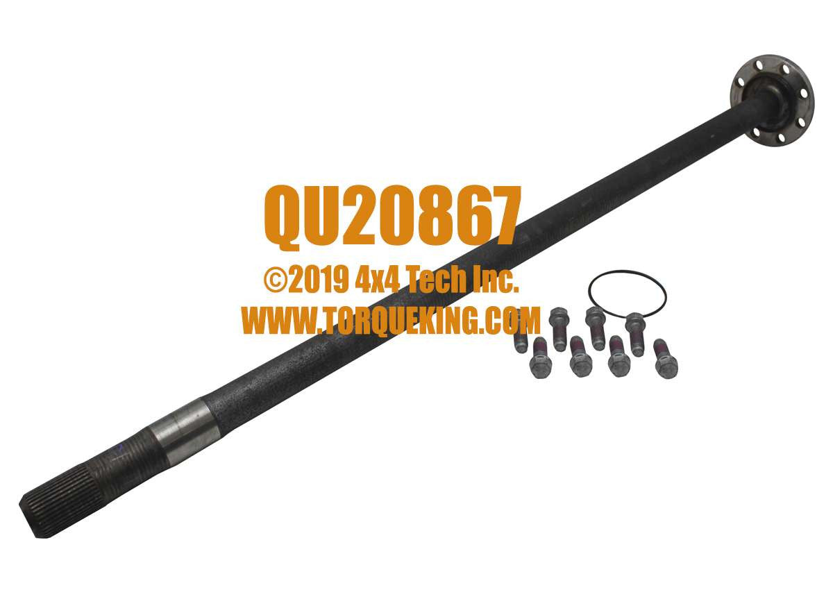 QU20867 40.70" Left Rear Axle Shaft for F350 C&C Dana M300 DRW Torque King 4x4