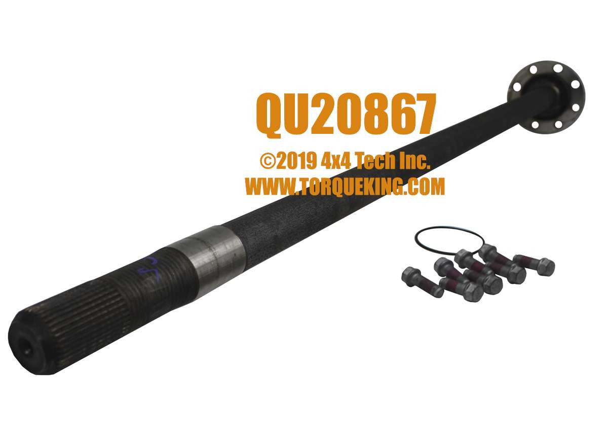 QU20867 40.70" Left Rear Axle Shaft for F350 C&C Dana M300 DRW Torque King 4x4