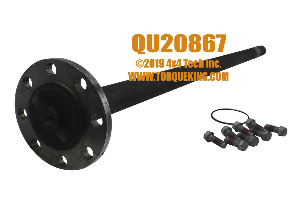 QU20867 40.70" Left Rear Axle Shaft for F350 C&C Dana M300 DRW Torque King 4x4
