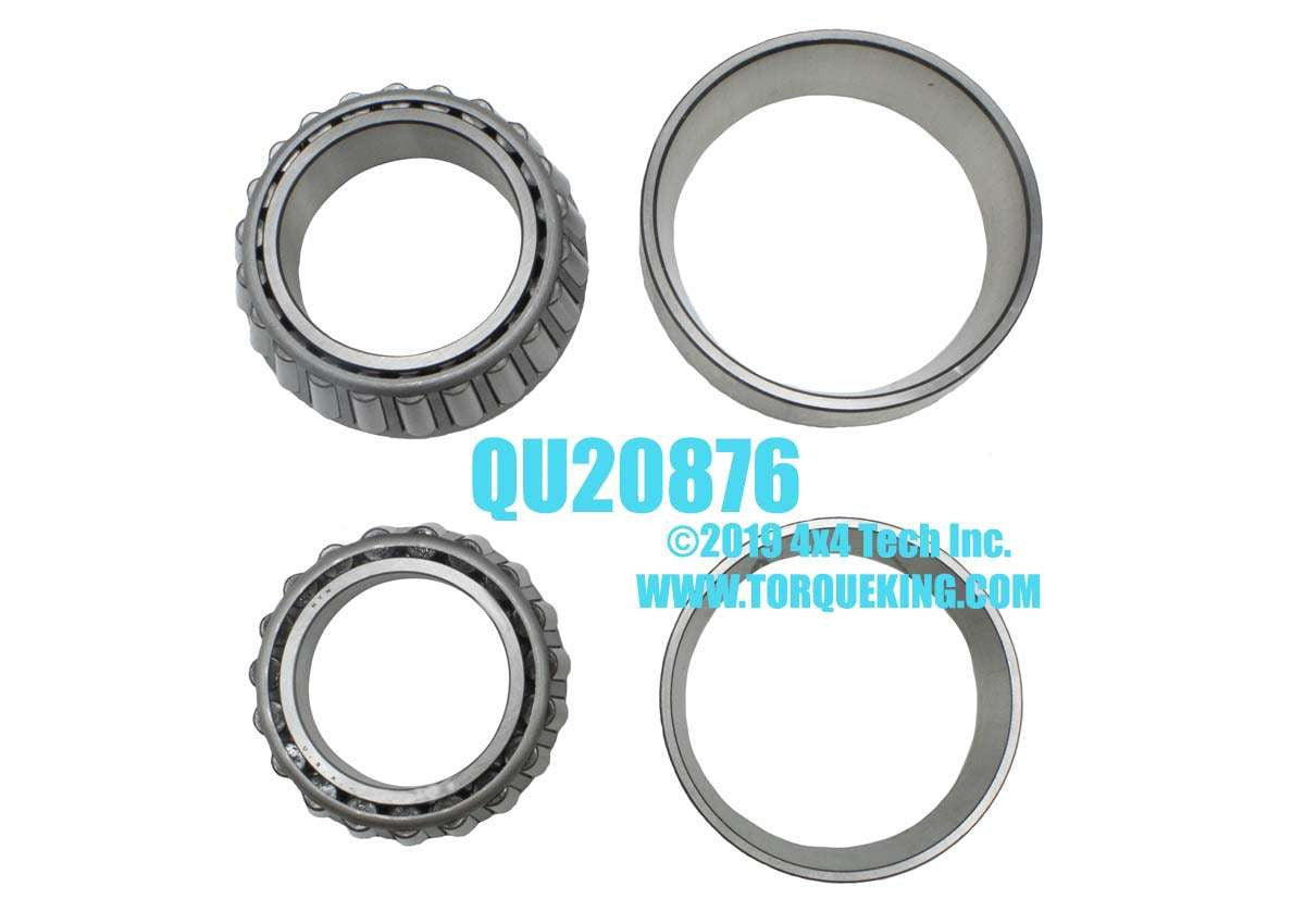 QU20876 Diff Side Bearing Set for F250, F350 Dana M275 SRW Torque King 4x4