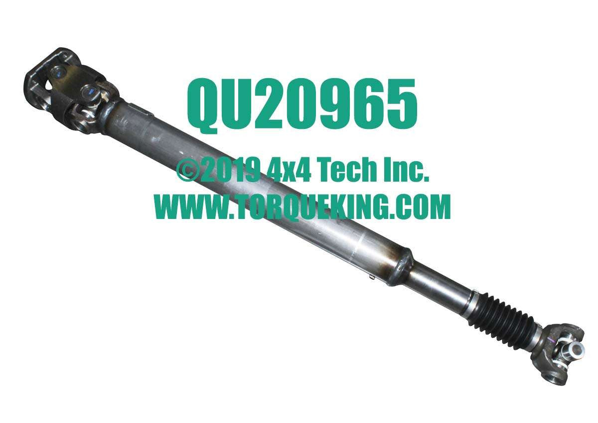 QU20965 New Front CV Driveshaft for 2003.5-2010 Super Duty Diesel 6 Speed Torque King 4x4