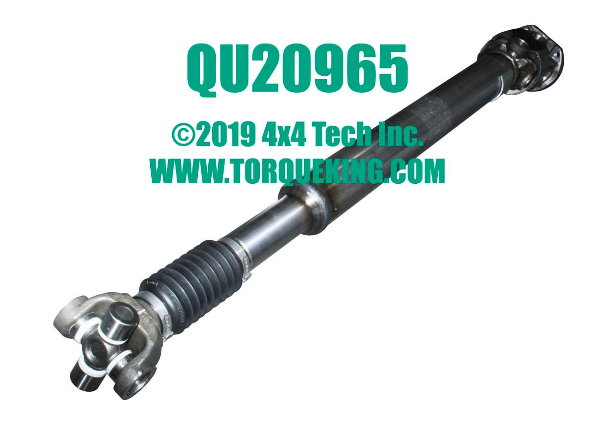 QU20965 New Front CV Driveshaft for 2003.5-2010 Super Duty Diesel 6 Speed Torque King 4x4