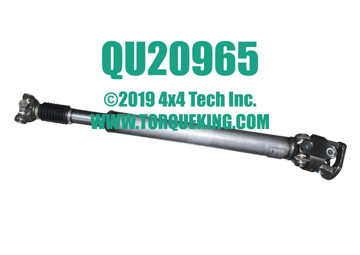 QU20965 New Front CV Driveshaft for 2003.5-2010 Super Duty Diesel 6 Speed Torque King 4x4