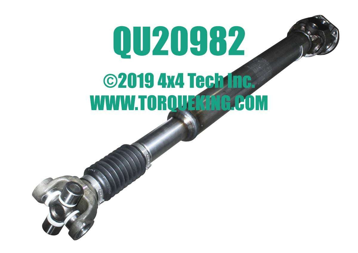 QU20982 Front CV Driveshaft 2011-2016 Ford Super Duty with 6.8L V10 Engine Torque King 4x4