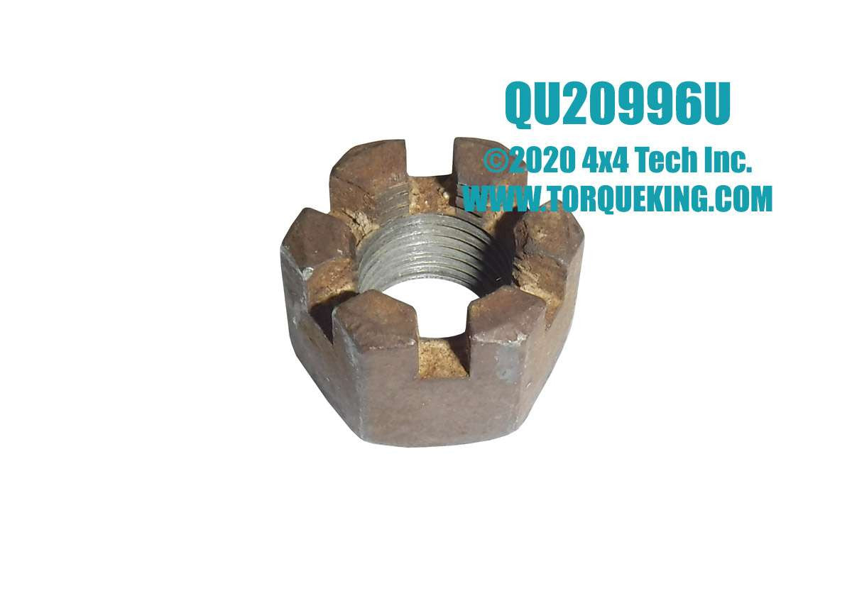 QU20996 9/16" Fine Thread Castle Nut