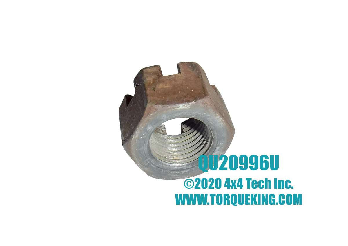 QU20996 9/16" Fine Thread Castle Nut