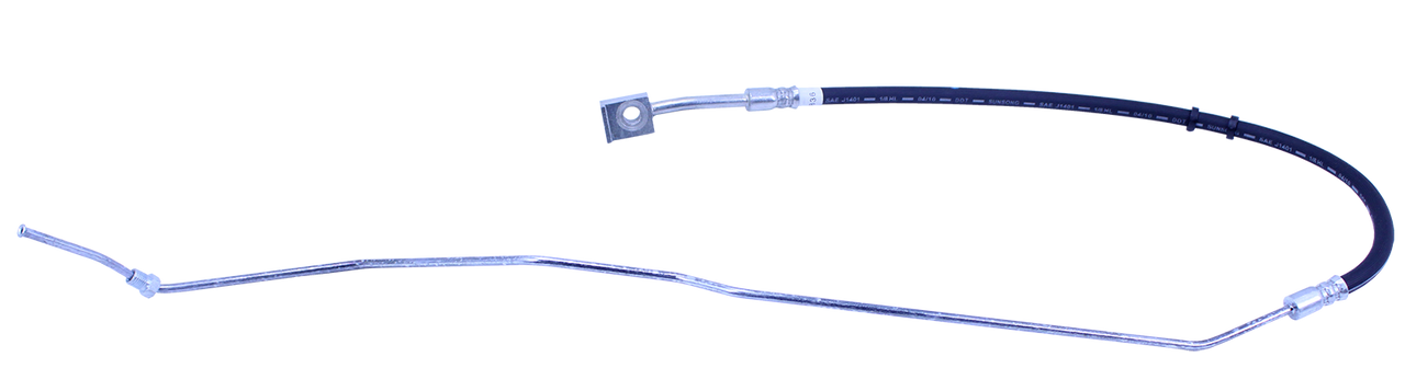 QU21084 Right Front Brake Hose for 1976-1977 Ford F100, F150 4x4 Torque King 4x4